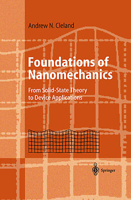 Couverture cartonnée Foundations of Nanomechanics de Andrew N. Cleland