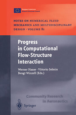 Couverture cartonnée Progress in Computational Flow-Structure Interaction de 