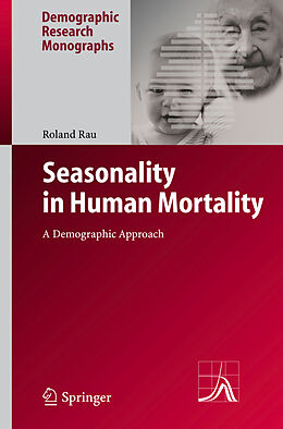 Couverture cartonnée Seasonality in Human Mortality de Roland Rau