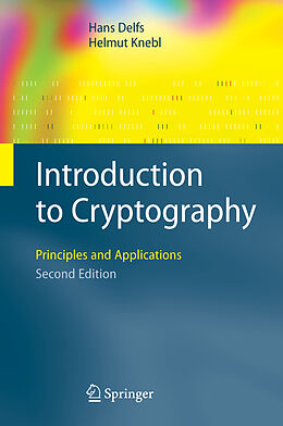 Couverture cartonnée Introduction to Cryptography de Hans Delfs, Helmut Knebl