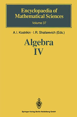 Kartonierter Einband Algebra IV von 