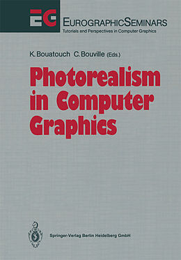 Kartonierter Einband Photorealism in Computer Graphics von 