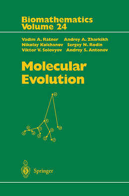 Kartonierter Einband Molecular Evolution von Vadim A. Ratner, Andrey A. Zharkikh, Andrey S. Antonov