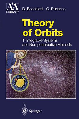 Couverture cartonnée Theory of Orbits de Giuseppe Pucacco, Dino Boccaletti