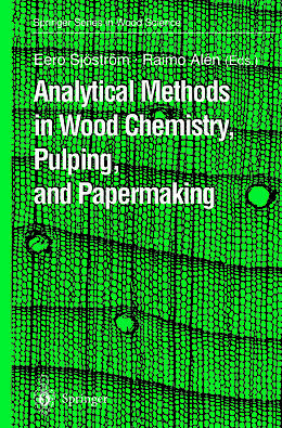 Couverture cartonnée Analytical Methods in Wood Chemistry, Pulping, and Papermaking de 