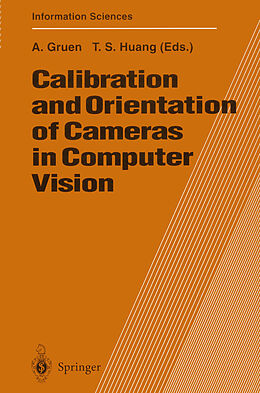 Kartonierter Einband Calibration and Orientation of Cameras in Computer Vision von 
