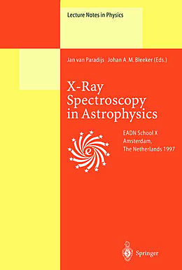 Kartonierter Einband X-Ray Spectroscopy in Astrophysics von 