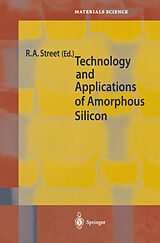 Couverture cartonnée Technology and Applications of Amorphous Silicon de 