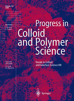 Kartonierter Einband Trends in Colloid and Interface Science XIII von 