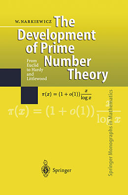 Kartonierter Einband The Development of Prime Number Theory von Wladyslaw Narkiewicz