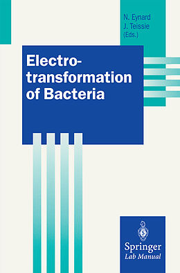 Couverture cartonnée Electrotransformation of Bacteria de 