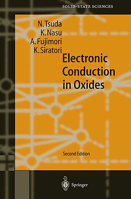 Couverture cartonnée Electronic Conduction in Oxides de N. Tsuda, K. Siratori, A. Fujimori