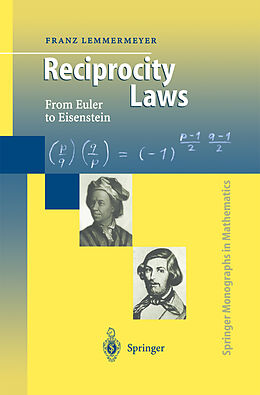 Kartonierter Einband Reciprocity Laws von Franz Lemmermeyer