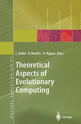 Couverture cartonnée Theoretical Aspects of Evolutionary Computing de 