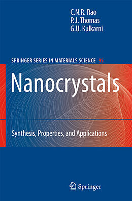 Kartonierter Einband Nanocrystals: von C. N. R. Rao, G. U. Kulkarni, P. John Thomas