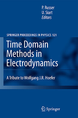 Couverture cartonnée Time Domain Methods in Electrodynamics de 