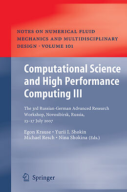 Couverture cartonnée Computational Science and High Performance Computing III de 