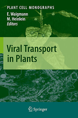 Couverture cartonnée Viral Transport in Plants de 