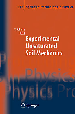 Kartonierter Einband Experimental Unsaturated Soil Mechanics von 