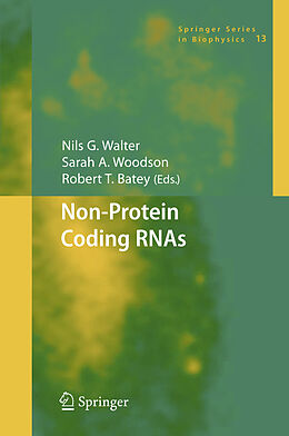 Couverture cartonnée Non-Protein Coding RNAs de 