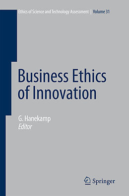 Kartonierter Einband Business Ethics of Innovation von 