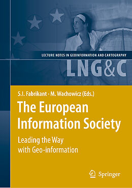 Couverture cartonnée The European Information Society de 