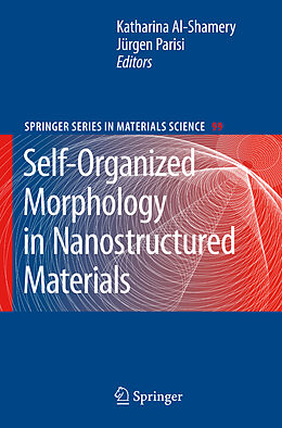 Couverture cartonnée Self-Organized Morphology in Nanostructured Materials de 