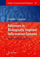 Kartonierter Einband Advances in Biologically Inspired Information Systems von 
