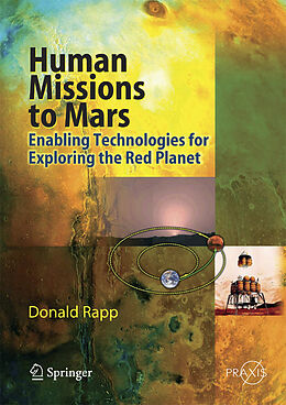 Couverture cartonnée Human Missions to Mars de Donald Rapp