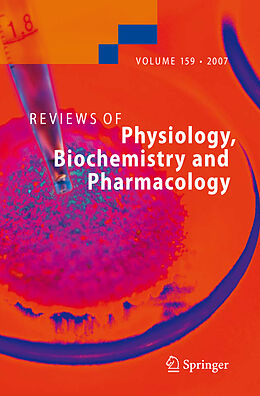 Kartonierter Einband Reviews of Physiology, Biochemistry and Pharmacology 159 von 