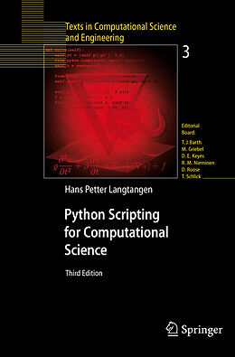 Couverture cartonnée Python Scripting for Computational Science de Hans Petter Langtangen