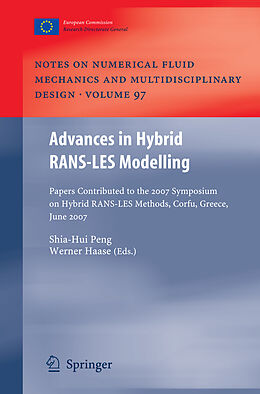 Kartonierter Einband Advances in Hybrid RANS-LES Modelling von 