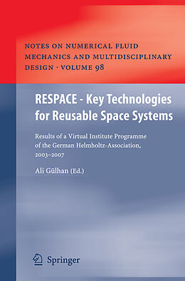 Couverture cartonnée RESPACE - Key Technologies for Reusable Space Systems de 