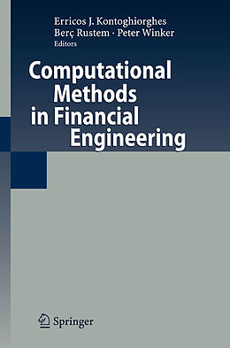 Couverture cartonnée Computational Methods in Financial Engineering de 