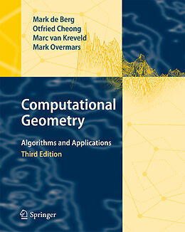 Couverture cartonnée Computational Geometry de Mark de Berg, Mark Overmars, Marc Van Kreveld