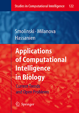 Couverture cartonnée Applications of Computational Intelligence in Biology de 