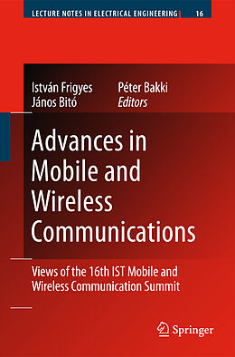 Couverture cartonnée Advances in Mobile and Wireless Communications de 