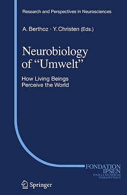 Couverture cartonnée Neurobiology of "Umwelt" de 