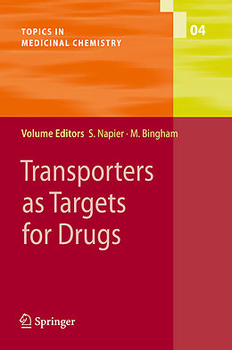 Couverture cartonnée Transporters as Targets for Drugs de 