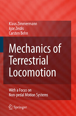 Kartonierter Einband Mechanics of Terrestrial Locomotion von Klaus Zimmermann, Carsten Behn, Igor Zeidis