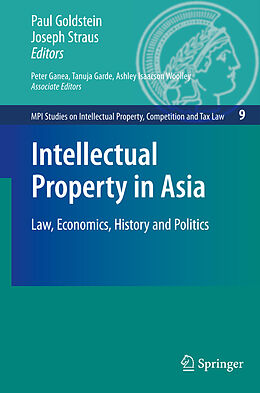 Couverture cartonnée Intellectual Property in Asia de 