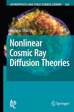 Couverture cartonnée Nonlinear Cosmic Ray Diffusion Theories de Andreas Shalchi