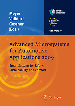Kartonierter Einband Advanced Microsystems for Automotive Applications 2009 von Gereon Meyer, Wolfgang Gessner, Jürgen Valldorf