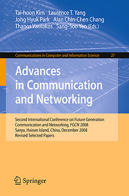 Couverture cartonnée Advances in Communication and Networking de 