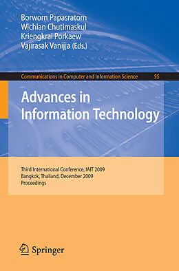 eBook (pdf) Advances in Information Technology de 