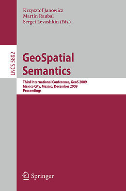 Kartonierter Einband GeoSpatial Semantics von 