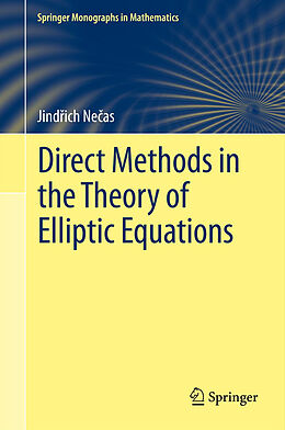 Fester Einband Direct Methods in the Theory of Elliptic Equations von Jindrich Necas