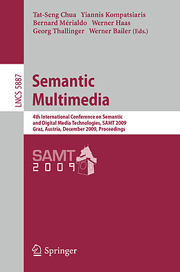 Kartonierter Einband Semantic Multimedia von 