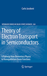 eBook (pdf) Theory of Electron Transport in Semiconductors de Carlo Jacoboni