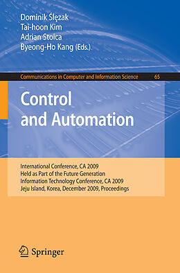 E-Book (pdf) Control and Automation von Dominik Slezak, Tai-hoon Kim, Adrian Stoica